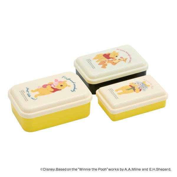 お弁当箱 保存容器 3個入 角型 入れ子式 くまのプーさん Into The Blooms プーさん レンジ対応 デザートケース フルーツケース 弁当箱 ランチボックス お弁当グッズのカラフルボックス 通販 Yahoo ショッピング