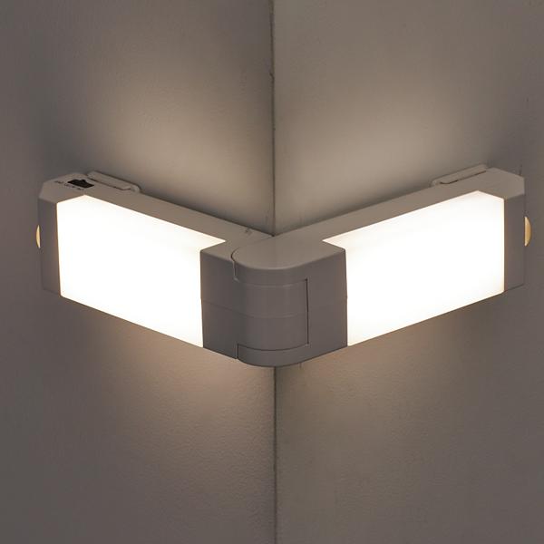 サイズ/約横36×縦4.5cm厚さ：約3.8cm重量/約200g内容量/1個付属品：壁取り付け用ビス、カールプラグ、面ファスナー材質/本体：ABSライト透明カバー：PS生産国/中国製●人感・明暗センサー式なので暗所で動きを感知すると点灯しま...