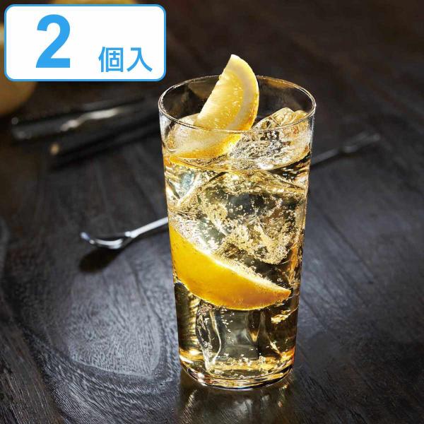 他サイト： タンブラー 2個入り 400ml ロングタンブラー 薄づくり ガラス ファインクリア （ 食洗機対応 グラス ガラス食器 ガラスコップ コップ カップ ）の商品画像