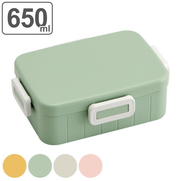 サイズ/約幅17.5×奥行12.9×高さ5.8cm重量/約220g容量/約650ml内容量/1個（本体、仕切り）材質/蓋、本体、仕切リ、止具：ポリプロピレンパッキン：シリコーンゴム種類/イエロー、グリーン、グレー、ピンク生産国/日本製耐熱温...