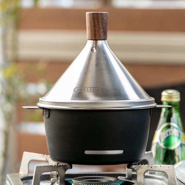 サイズ/約幅23×奥行18×高さ22cm重量/約830g内容量/1セット（本体、蓋、チップ皿、網、スモークチップ50g、スモークウッド100g、収納袋、レシピ冊子）材質/本体：鋼板（シリコン樹脂塗装）蓋、網：ステンレス鋼（クロム18％、ニッ...