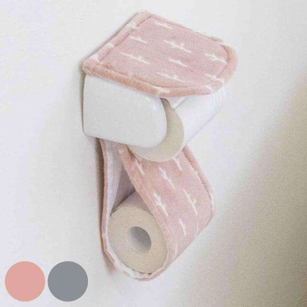 サイズ/内容量/1枚材質/ポリエステル100％成型部品：ポリプロピレン種類/ピンク、グレー生産国/中国製洗濯/洗濯機使用可能乾燥機/使用不可●シンプルでナチュラルな北欧デザインのペーパーホルダーカバーです。●手触りが優しく、白樺をデザインし...