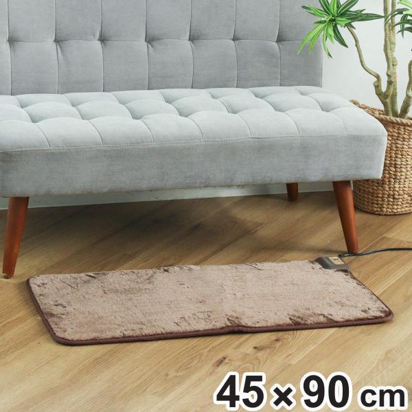 サイズ/約横45×縦90cm内容量/1台材質/表面：ポリエステル100％裏面：ポリエステル100％生産国/中国製消費電力/80W●必要な場所だけ温める小さな電気カーペットです。●イスの上におけば腰の冷えを防ぎ暖かな座席に変わります。●足元を...