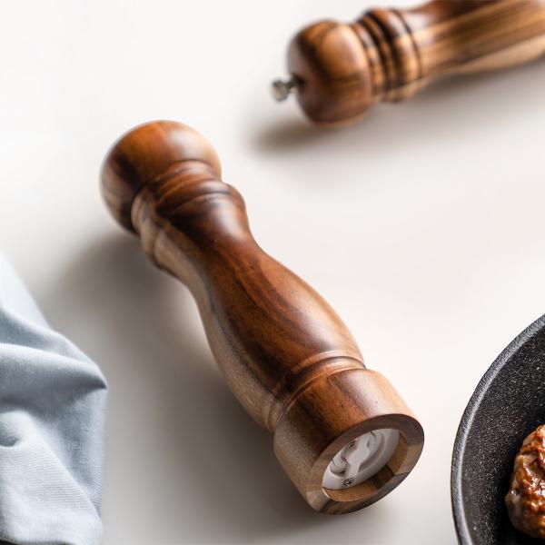 胡椒挽き M アカシア製 ペッパーミル SALUS （ セイラス ソルトミル