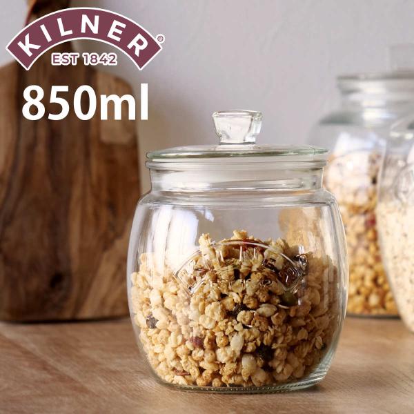 サイズ/約高さ14.8cm直径：約12.5cm容量/約850ml内容量/1個材質/本体：ソーダガラスパッキン：シリコーンゴムBPAフリー生産国/中国製食器洗い乾燥機/部品によって使用不可電子レンジ/使用不可●自由に収納できるストレージジャー...