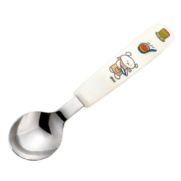 他サイト： スプーン 14cm こぐまちゃん ステンレス （ 食洗機対応 カトラリー 子ども用 ステンレス製 ）の商品画像