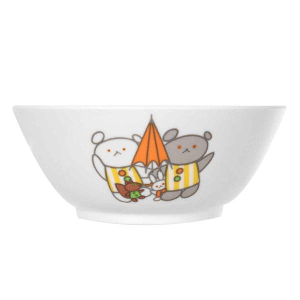 他サイト： 汁椀 255ml こぐまちゃん メラミン （ 食洗機対応 お椀 碗 メラミン食器 子供用食器 ）の商品画像