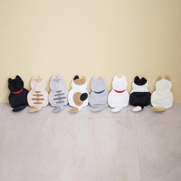 サイズ/約幅7.6×奥行1×高さ16.1cm内容量/1個材質/カイロ：酢酸ナトリウム、PVC、金属カバー ポリエステル種類/白、黒、グレー、シャム、茶トラ、サバトラ、ミケ、ハチワレ生産国/中国製保温効力/30〜50分●繰り返し使える、ECO...