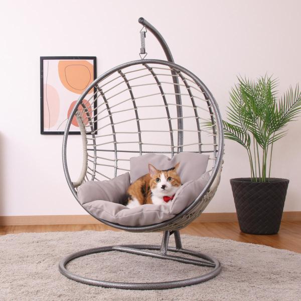 値下げ【ハンギングチェアー】ペット用　犬 猫　ミニハンギング colorfulbox_447802