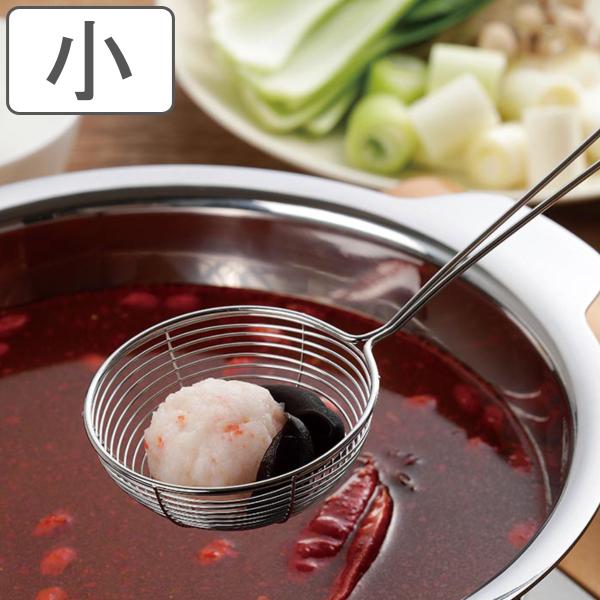 サイズ/約横26.9×縦6.4cmすくい部:直径6.4cm、深さ3.55cm重量/約31g内容量/1個材質/ステンレス、塩化ビニル樹脂生産国/中国製耐熱温度/130度食器洗い乾燥機/使用可能●具材を入れたまま湯や出汁にサッとくぐらせ、そのま...