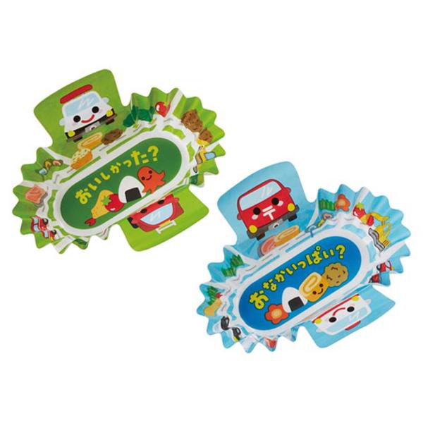 サイズ/約幅7×奥行4×高さ4.5cm底：約5×2.5cm重量/約13g内容量/14枚入り（2柄×7枚）材質/PET樹脂フィルム・紙（銀イオンコーティング）生産国/日本製電子レンジ/使用可能●全体に抗菌加工が施された抱きつきおかずカップです...