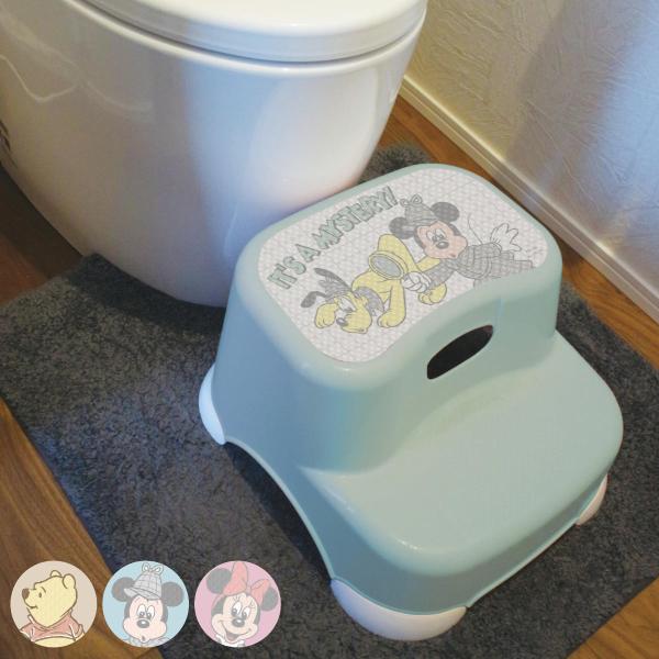 サイズ/約幅32.5×奥行34.5×高さ21cm重量/約760g内容量/1台材質/本体：ポリプロピレン脚：ポリエチレン種類/くまのプーさん、ミッキーマウス、ミニーマウス生産国/日本製耐荷重/100kg（均等加重）●ステップ面に可愛いキャラク...
