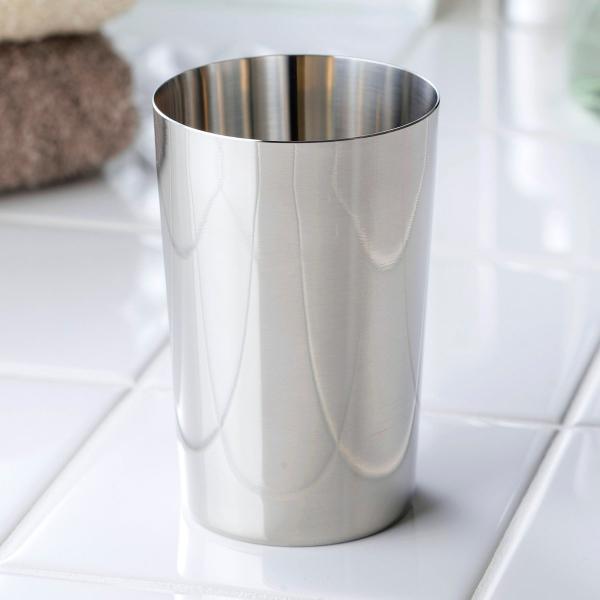 サイズ/約高さ9cm直径：約6.2cm重量/約80g容量/約200ml内容量/1個材質/18-8ステンレス生産国/日本製●ぬめりが出にくく、清潔で耐久性のあるステンレス製のコップです。●汚れに強くお手入れも簡単なので、毎日清潔な状態でお使い...