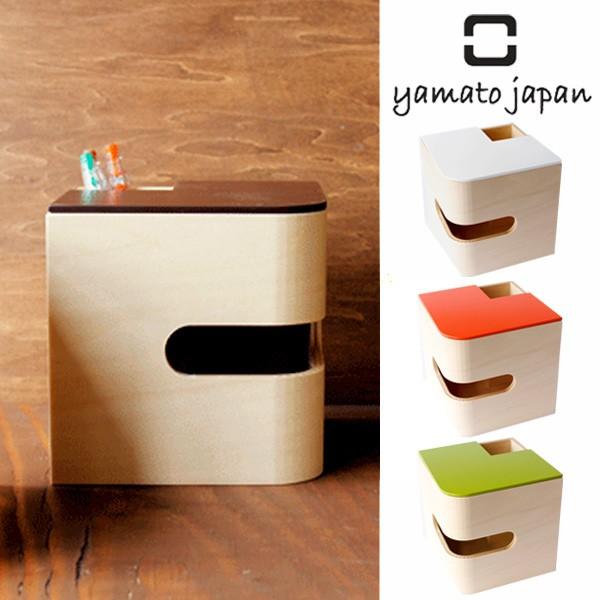 ティッシュ ケース 木製 ヤマト工芸 Yamato Kobako 小物収納付きティッシュケース 新商品 04 お弁当グッズのカラフルボックス 通販 Yahoo ショッピング