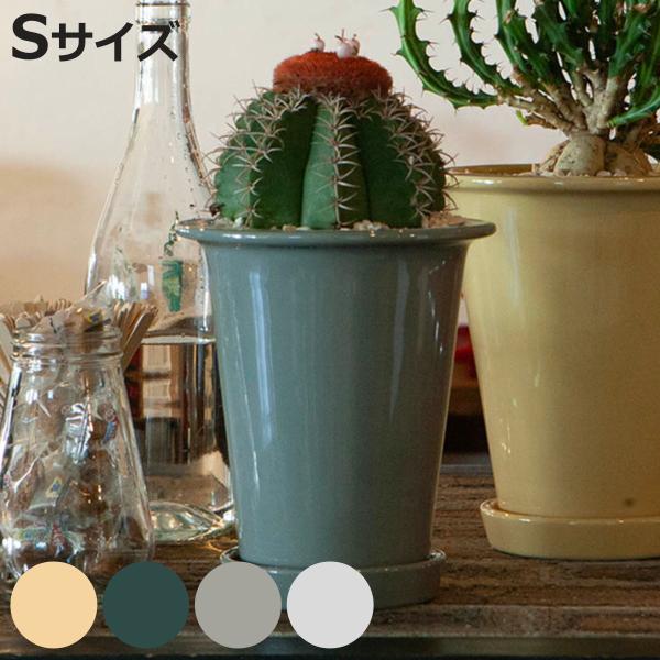 サイズ/約高さ16.4cm直径：約14.6cm内容量/1個付属品：受け皿材質/セラミック種類/ベージュ、グリーン、グレー、ホワイト生産国/中国製●インテリアに馴染むシンプルなBOTANYロングポットSサイズ 4.5号鉢です。●2サイズ・4色...