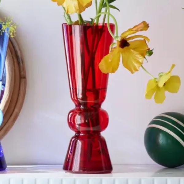 フラワーベース　びぎゃら 花瓶 valoa ヴァロア 7.5×20cm フラワーベース （ 花びん 花器