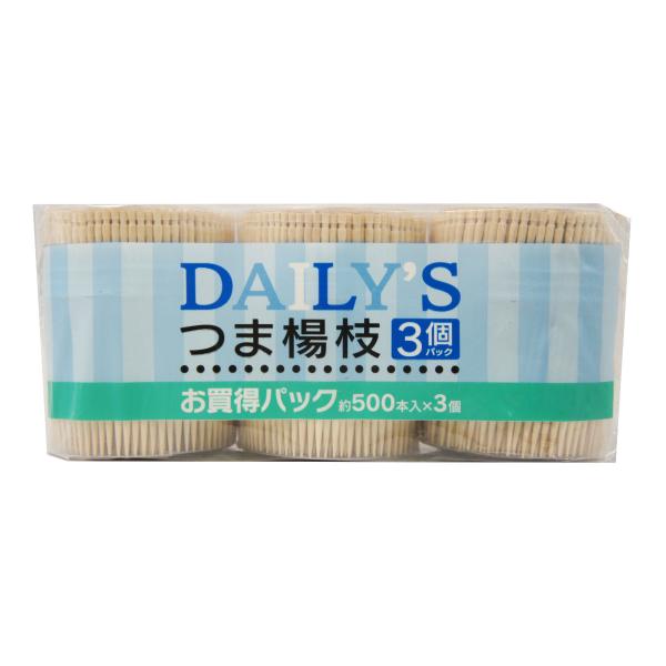 サイズ/約長さ6.5cm重量/約233g内容量/約500本×3個入り材質/白樺生産国/中国製●ベーシックな爪楊枝 約500本×3個入りです。●この商品は「滅菌処理」をしてあります。●本品に薬品等は一切使用しておりません。食卓用 来客用 業務...