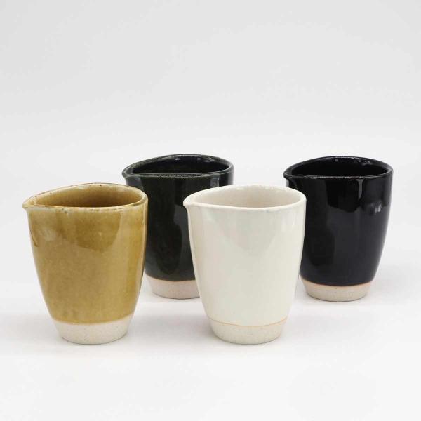 サイズ/約高さ11cm直径：約9.5cm容量/約380ml内容量/1個材質/陶器（美濃焼）種類/KIZETO（黄瀬戸）、ORIBE（織部）、SETOGURO（瀬戸黒）、SHINO（志野）生産国/日本製食器洗い乾燥機/使用可能電子レンジ/使用...