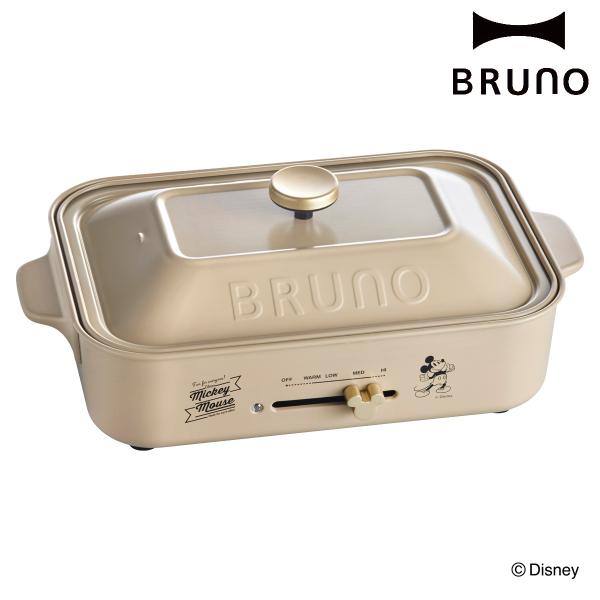 BRUNO コンパクトホットプレート DISNEY たこ焼きプレート付き