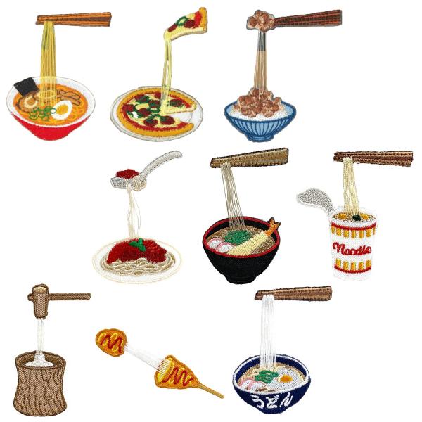 刺繍 ワッペン のびーるワッペン 食べ物 シール アイロン （ シールワッペン 刺繍ワッペン アップリケ わっぺん 大人 子供 ）