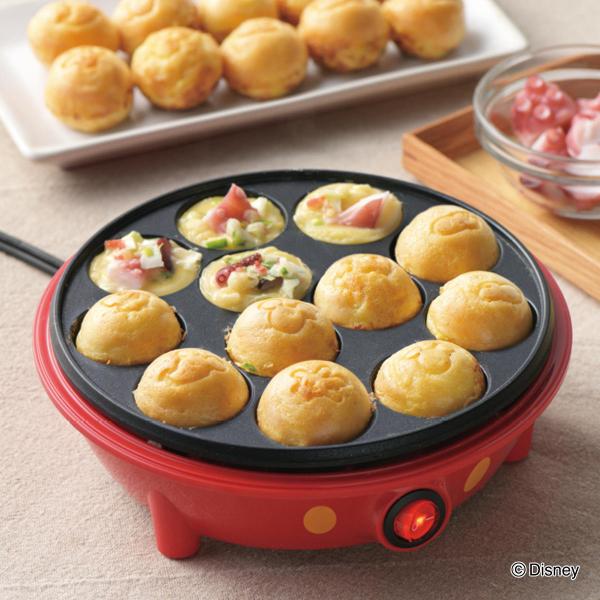 サイズ/約幅18.7×奥行18.5×高さ6.5cm重量/約435g内容量/1個材質/ポリプロピレン、アルミニウム合金（フッ素樹脂塗膜加工）生産国/中国製消費電力/AC100V／400W、50／60Hzコードの長さ/約1m●一度に12個作れる...