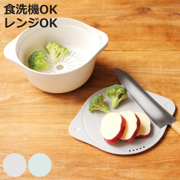 サイズ/約幅21.7×奥行17×高さ8.7cm重量/約197g容量/約1.5L内容量/1個材質/ポリプロピレン種類/グレー、グリーン生産国/日本製食器洗い乾燥機/使用可能電子レンジ/使用可能●火を使わず安全かつ簡単調理ができる電子レンジ用鍋...