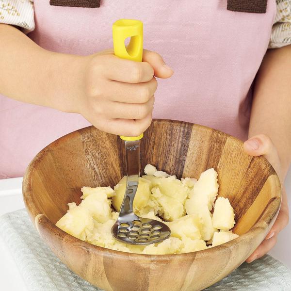 キッチン　コンパクト　ミニポテトマッシャー　ホワイト　④ キッチン コンパクト ミニポテトマッシャー ホワイト ④ キッチン