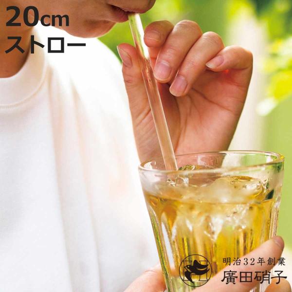 サイズ/直径：約0.7cm長さ：20cm内容量/1本材質/耐熱ガラス生産国/日本製食器洗い乾燥機/乾燥機のみ使用不可●ガラス製のストロー20cmです。●少し背の高いグラスや、500ml紙パックに丁度いいサイズです。●唇にフィットして飲みやす...