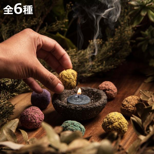 お香 サグラダマドレ INCENSE BOX SMALL BOMB 4本 （ インセンス ボム スマッジ スマッジング 浄化 煙 セージ 自然素材 香り 癒し パロサント ）