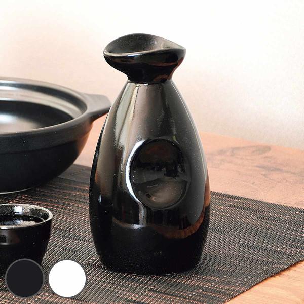 サイズ/約高さ16cm直径：約9cm重量/約358g容量/約360ml内容量/1個材質/ストーンウェア種類/黒、白生産国/中国製●素朴ながら温かみのある風合いが魅力のストーンウェア製の徳利です。●容量は日々の晩酌に使いやすい360mlです。...