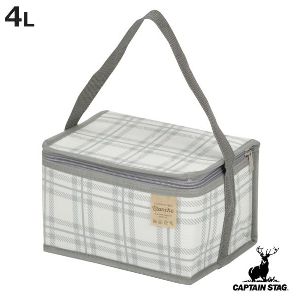 サイズ/約幅20×奥行16×高さ14cm重量/約50g容量/約4L内容量/1個材質/本体表地：OPPフィルム本体内面：PE発泡ウレタンアルミ蒸着断熱材：ポリエチレン生産国/中国製●食料品や飲み物などの保冷に便利なクーラーバッグです。●未使用...