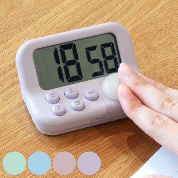 サイズ/約幅8.8×奥行6×高さ4.5cm重量/約82g内容量/1個種類/グリーン、ブルー、ピンク、パープル●勉強時間の管理に役立つ学習タイマーです。●お子様でも簡単に操作でき、自分で時間の管理ができます。●時間が過ぎるとカウントアップに切...