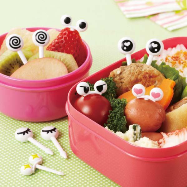 ピック 目玉ピック2 10本入 お弁当グッズ キャラ弁 お弁当ピック ピックス お弁当グッズのカラフルボックス 通販 Yahoo ショッピング