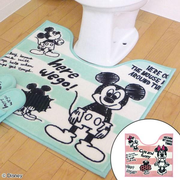 在庫限り 入荷なし トイレマット Ciao ミッキー ミニー ミッキーマウス ミニーマウス トイレ マット トイレタリー お弁当グッズのカラフルボックス 通販 Yahoo ショッピング