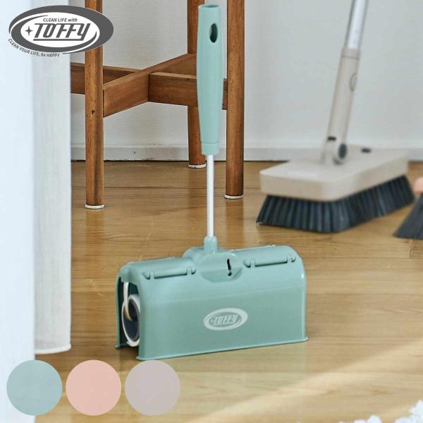 サイズ/約幅17×奥行7×高さ32cm内容量/1個材質/ポリプロピレン・スチール種類/ペールアクア、シェルピンク、グレージュ生産国/中国製●カバーを開けてサッと手軽に使える一体型粘着ローラーです。●洋服や絨毯、ソファも片手でサッと掃除できま...