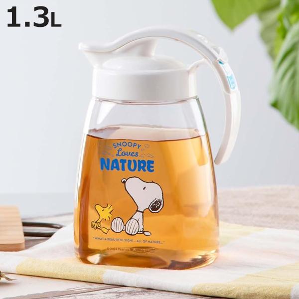 サイズ/約幅14.3×奥行9.2×高さ20.6cm重量/約220g容量/約1.3L内容量/1個材質/本体：AS樹脂ハンドル付き蓋：ポリプロピレンスライドキャップ：ABS樹脂バネ：ステンレススチロールパッキン・注ぎ口パッキン：シリコーン生産国...