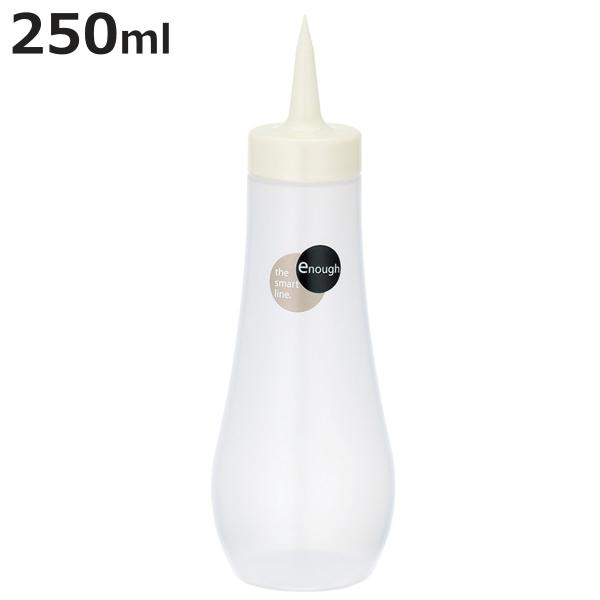 サイズ/約高さ17.8cm直径：約6.4cm容量/約250ml内容量/1個材質/ポリエチレン生産国/日本製食器洗い乾燥機/使用不可●シンプルで使いやすい、樹脂製の調味料入れです。●細口なので、調味料がドバッと出てしまわず適量を回しかけられま...