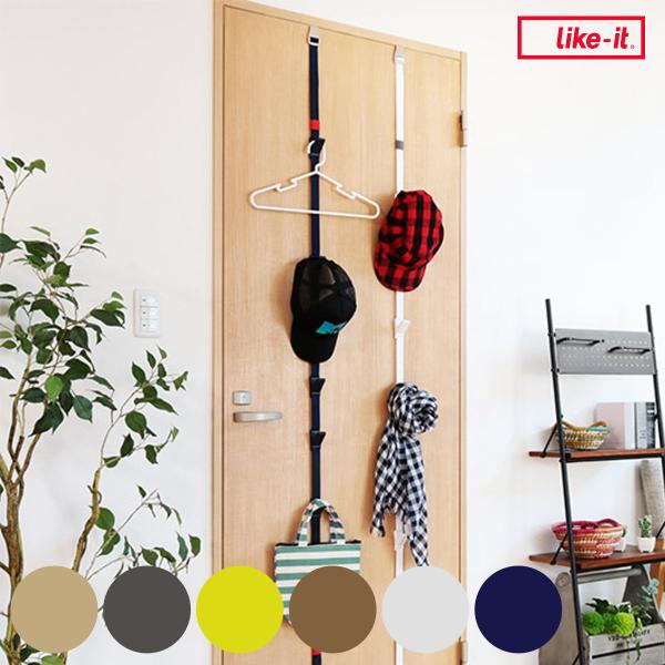 サイズ/取付時サイズ：約幅4×奥行4×高さ最大240cmベルトサイズ：約幅2.5×長さ250cm重量/約170g内容量/セット内容：ベルト1本樹脂フック：6個金具(3cm）：2個金具（4cm）：2個ベルトストッパー（赤）：2個※ホワイト・グ...