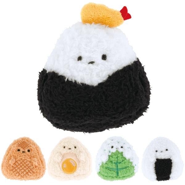 スケーター マスコット 巾着付き ぬいぐるみ おにぎり （ インテリア