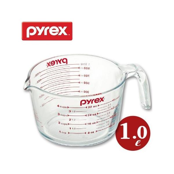 PYREX（パイレックス） 計量カップ 1.0L 耐熱ガラス メジャーカップ