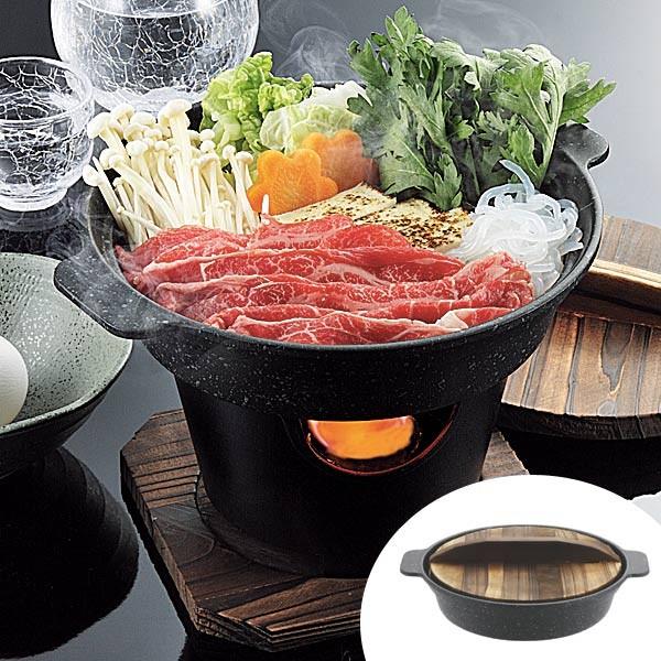□在庫限り・入荷なし□ 両手鍋 ストロングマーブル 懐石 湯豆腐 