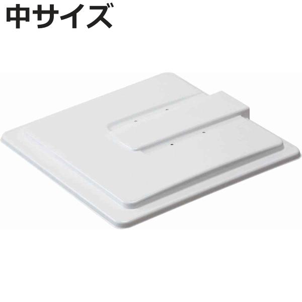 サイズ/約横39.5×縦39.5cm厚さ：約3.2cm内容量/1台材質/PET生産国/日本製●医療廃棄物容器ホルダーSK-F用蓋 中サイズです。●医療廃棄物容器ホルダー「SK-F」本体に合わせて使う専用の蓋です。廃棄物を覆うためのフタとして...