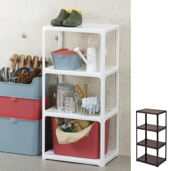 オープンラック カタス 3段 収納棚 収納 カラーボックス 組み合わせ 日本製 シェルフ ディスプレイラック プラスチック お弁当グッズのカラフルボックス 通販 Yahoo ショッピング