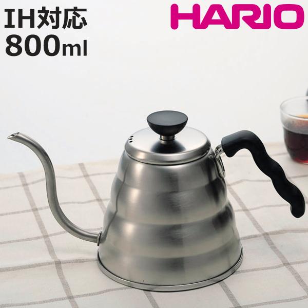 HARIO V60 ドリップケトル・ヴォーノ 120 （ ハリオ 800ml ステンレス 日本製 IH対応 ガス火対応 オール熱源 コーヒー ドリップケトル ドリップポット 細口 ）