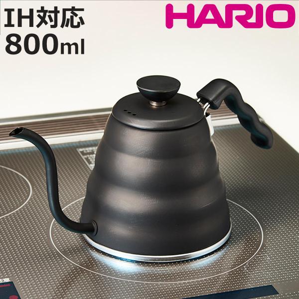 HARIO V60 ドリップケトル・ヴォーノ （ ハリオ 800ml ステンレス 日本製 IH対応 ガス火対応 オール熱源 コーヒー ドリップケトル ドリップポット 細口 ）