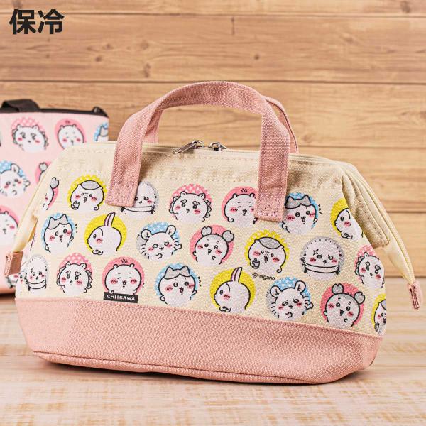 ランチバッグ 保冷 がま口タイプ ちいかわ （ トートバッグ 保冷バッグ クーラーバッグ 保冷ランチバッグ ）