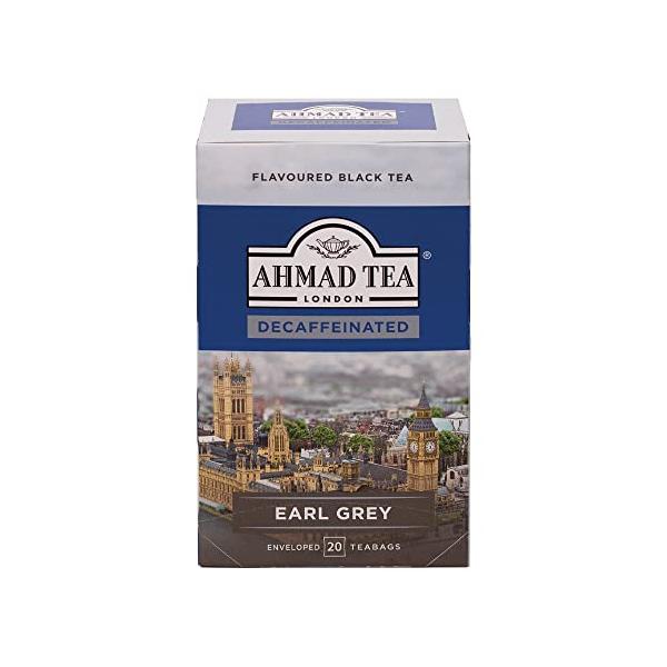 AHMAD TEA アーマッドティー デカフェ アールグレイ ティーバッグ 20袋 カフェインレス タイプ 個包装 :colorfooamcart291122eeb21906cc:カラフルマート 通販 AHMAD TEA アーマッドティー デカフェ アールグレイ ティーバッグ 100袋入り カフェインレス タイプ 個包装