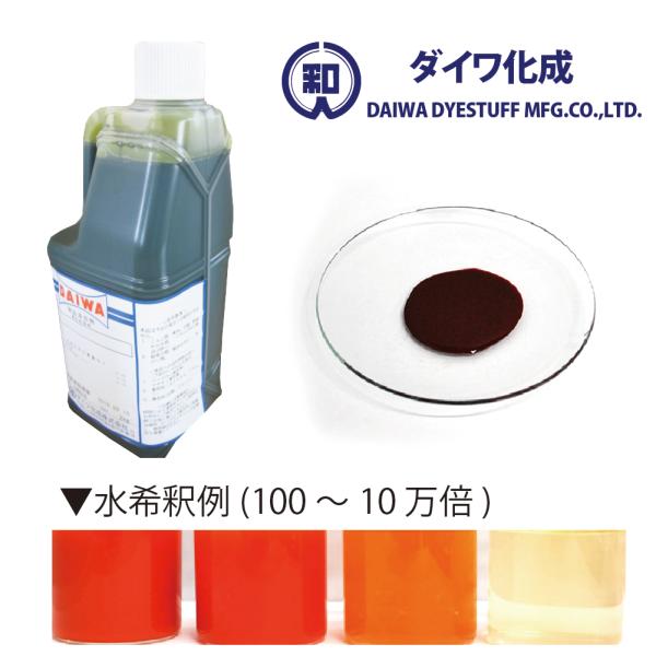 トウガラシ色素「ハイオレンジSS-44R」 2kg（液状・水分散性、低粘度品） / ダイワ化成製の天然食紅（天然由来の食用色素）