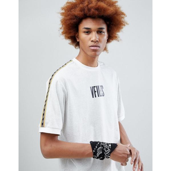 ブイファイルズ 半袖tシャツ メンズ Vfiles Logo T Shirt In Grey With