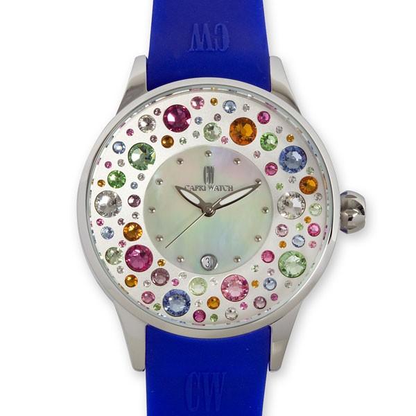 カプリウォッチ Capri Watch ミッレフォーリ 腕時計 ウォッチ ホワイト Art 5273 41 レディース メンズ ユニセックス 女性 男性 男女兼用 Www Dogonhattan Com